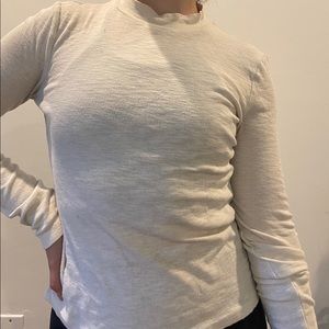 White Turtleneck Sweater